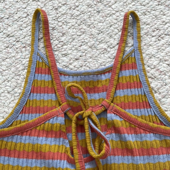 Madewell NWT multi color striped tank top - Picture 8 of 8